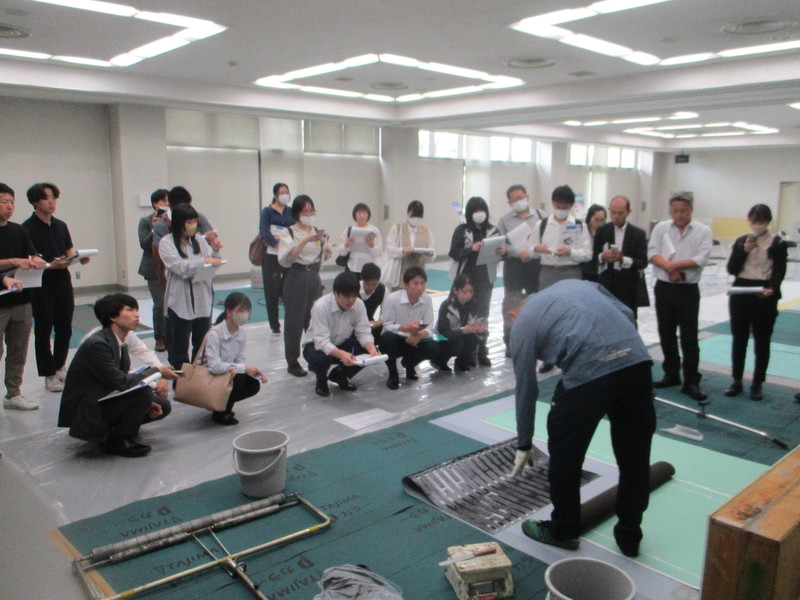 3県(愛知・三重・岐阜)合同　防水デモセミナー②