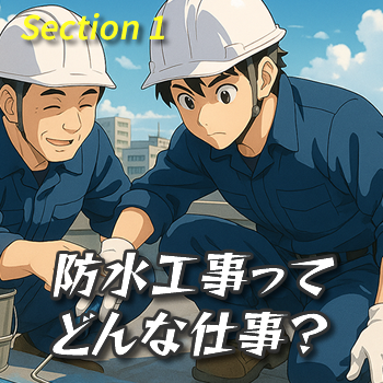 防水工事ってどんな仕事？